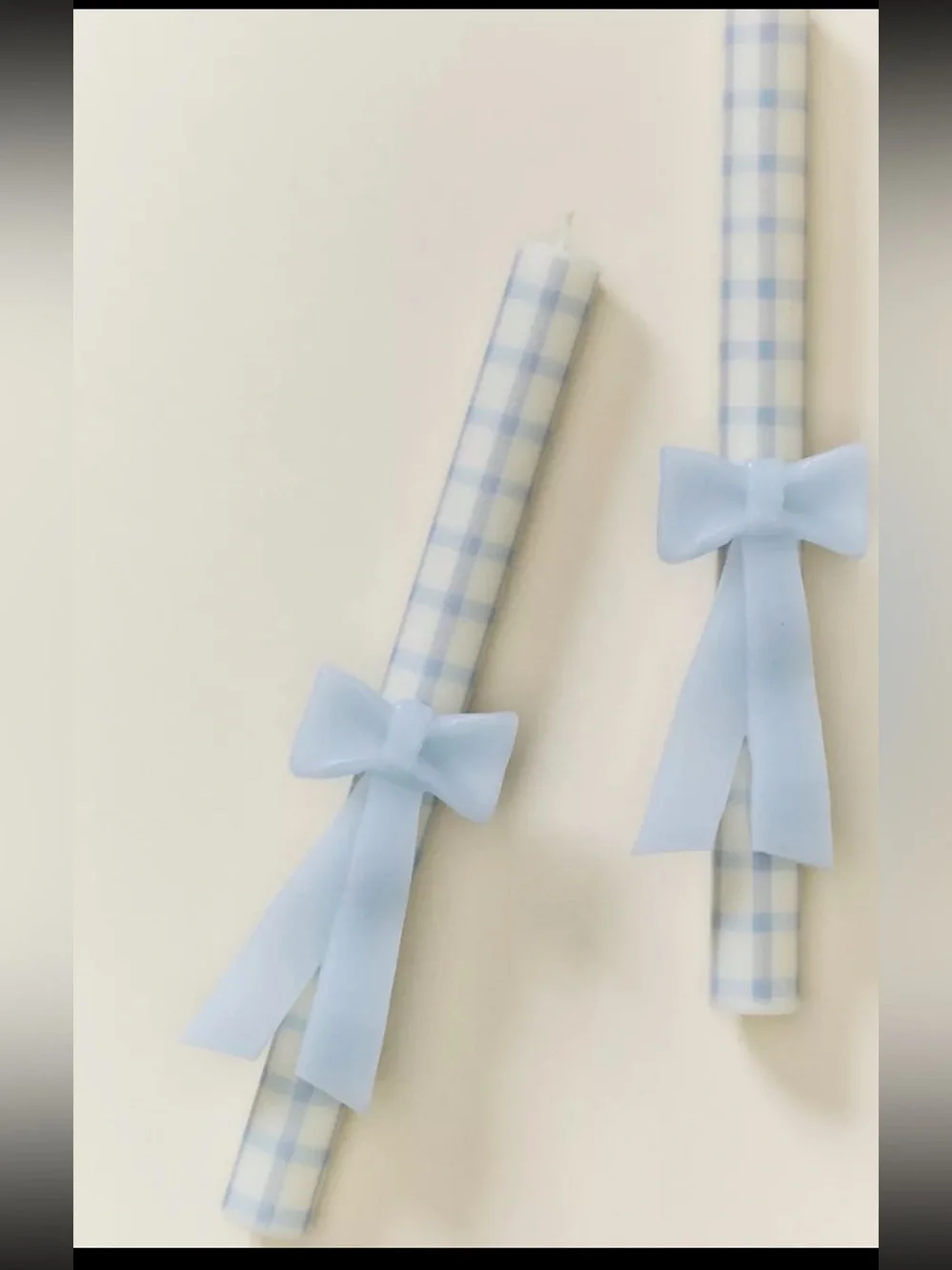 Anthropologie blue gingham